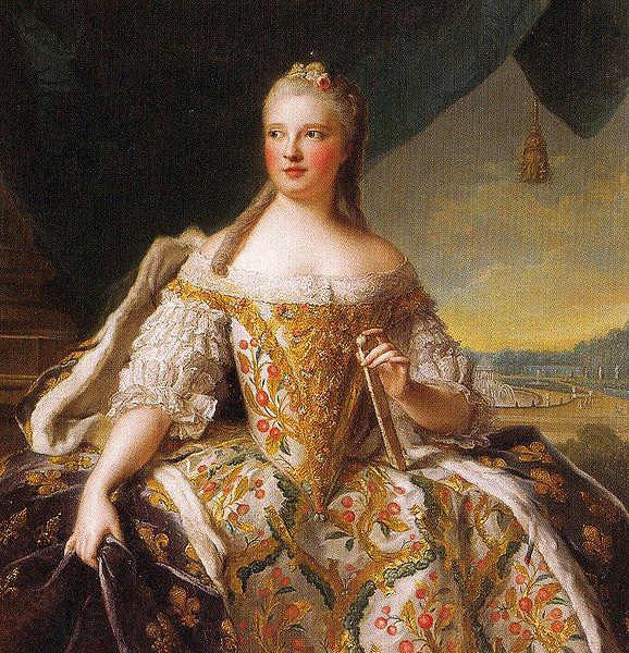 Jjean-Marc nattier Marie-Josephe de Saxe, Dauphine de France (1731-1767), dite autrfois Madame de France Spain oil painting art